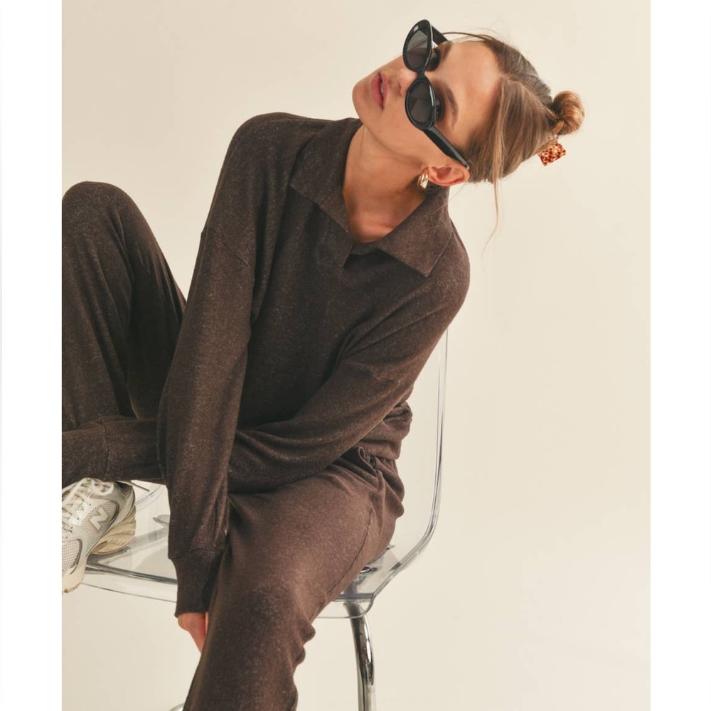 Chocolate Polo Set